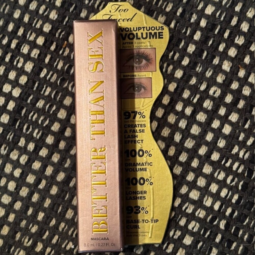 Too Faced Better Than Sex Mascara - Full Sized